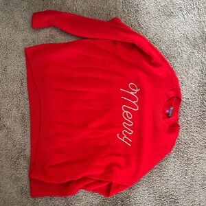Red 'Merry' Sweater